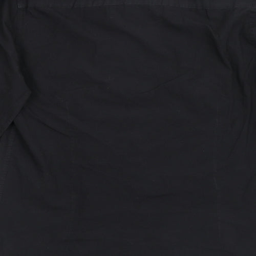 Taylor & Wright Mens Black    Button-Up Size 15
