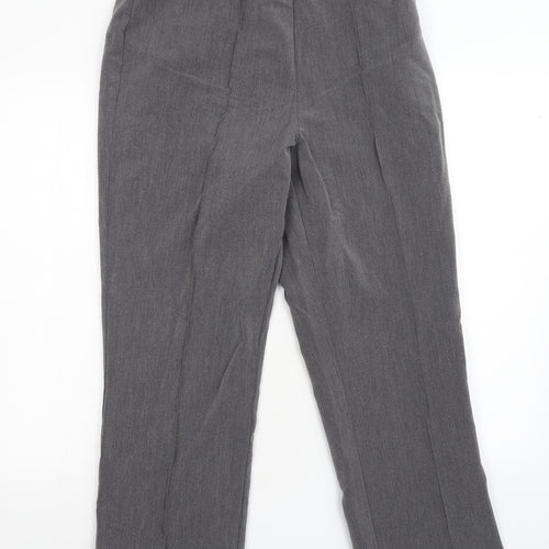 Vida Vi Womens Grey   Trousers  Size 14 L26 in