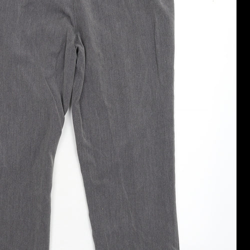 Vida Vi Womens Grey   Trousers  Size 14 L26 in