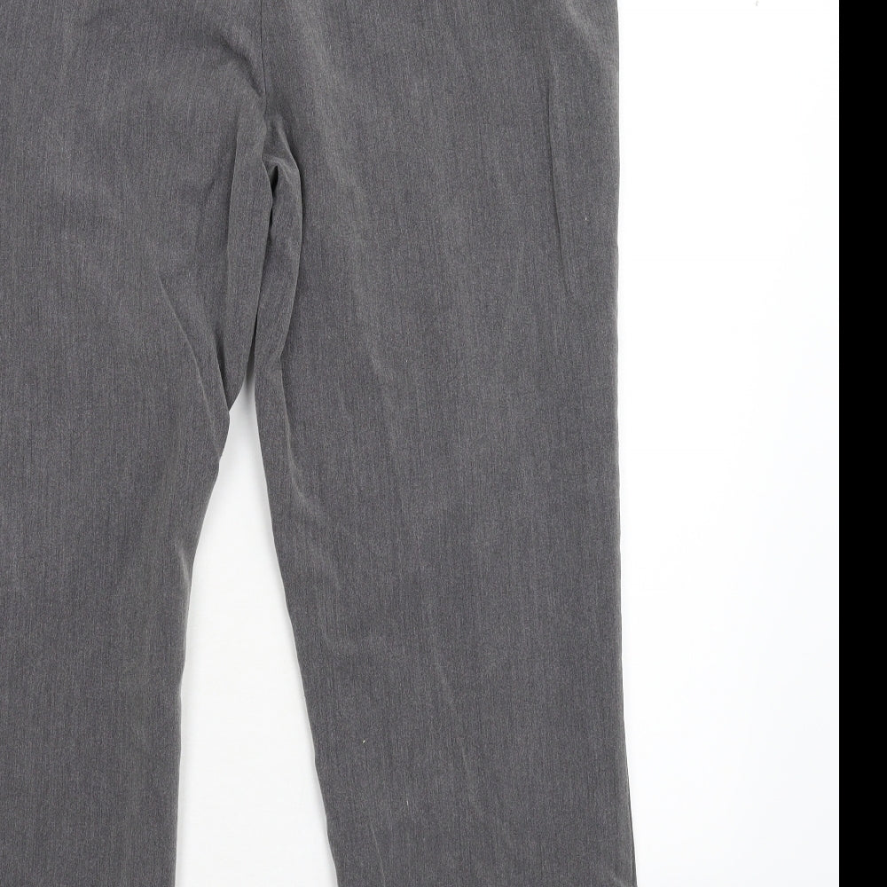 Vida Vi Womens Grey   Trousers  Size 14 L26 in