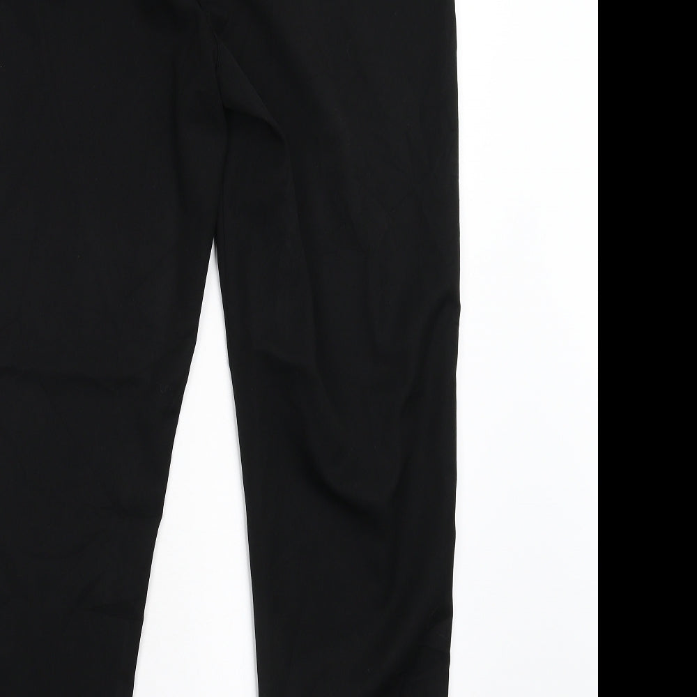 TU Womens Black   Trousers  Size 12 L28 in