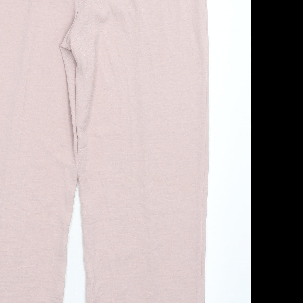 TU Womens Pink   Trousers  Size 14 L28 in