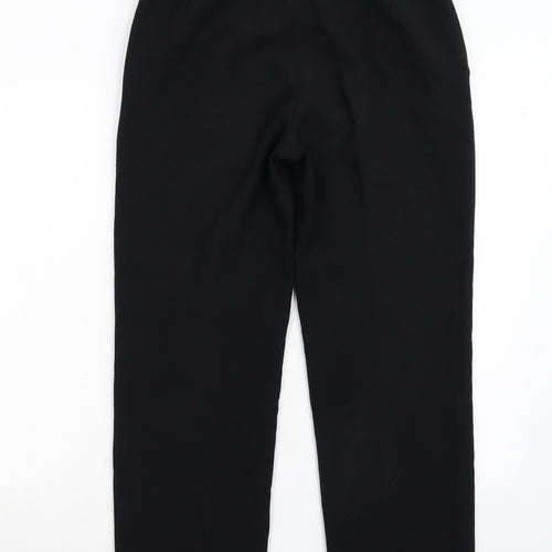M&S Womens Black   Trousers  Size 10 L25 in - Short