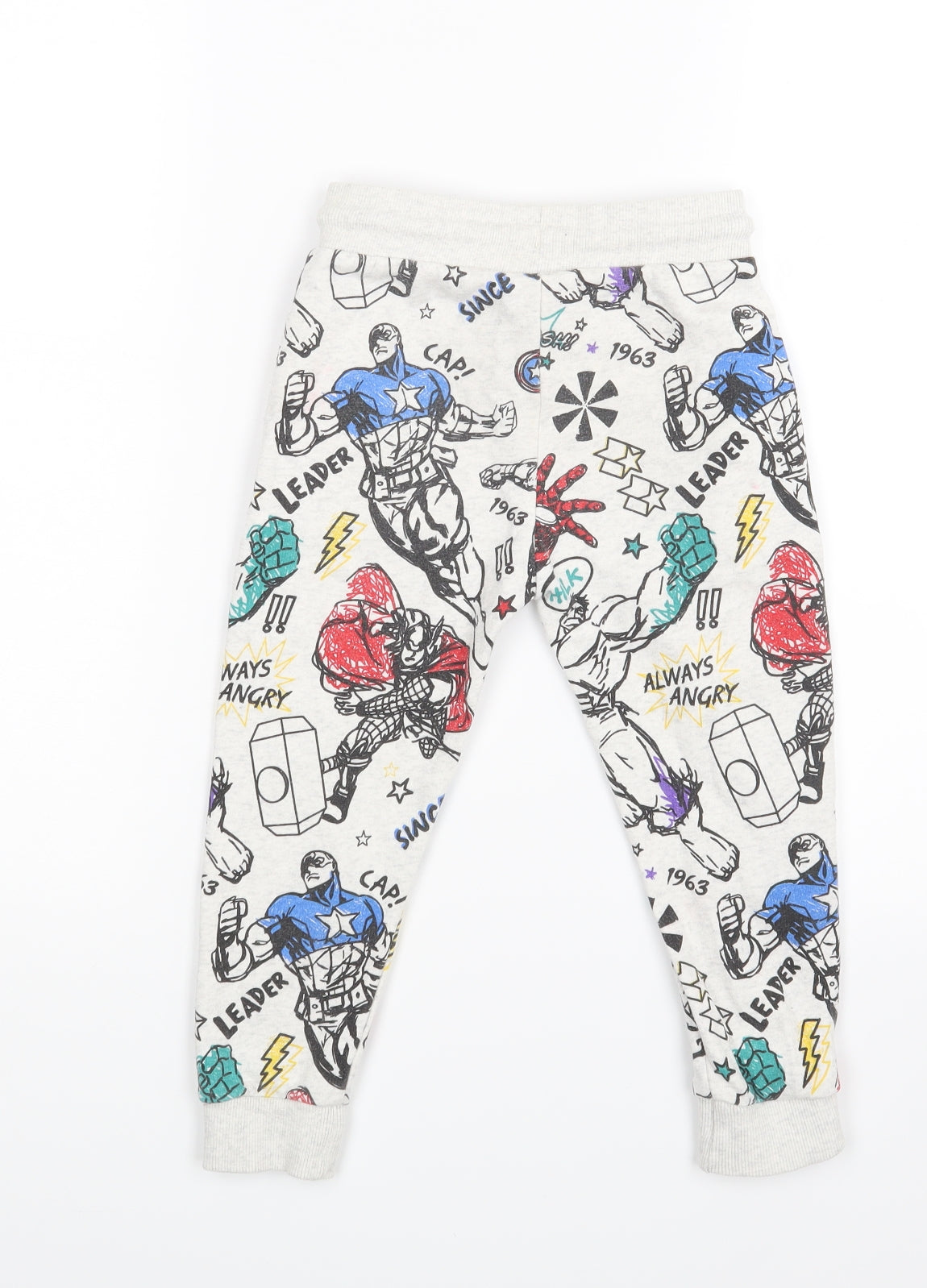 Marvel Boys Grey    Pyjama Pants Size 3-4 Years