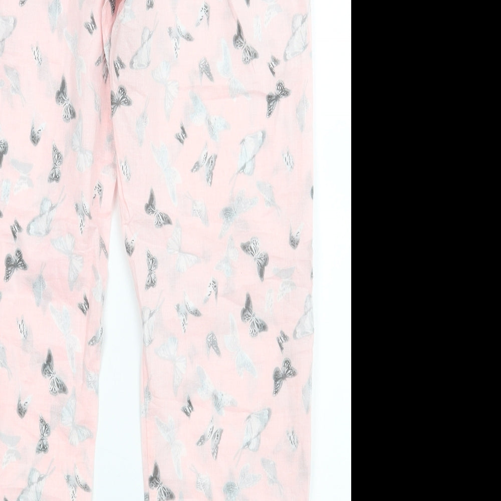 Love To Lounge Womens Pink Animal Print   Pyjama Pants Size 10