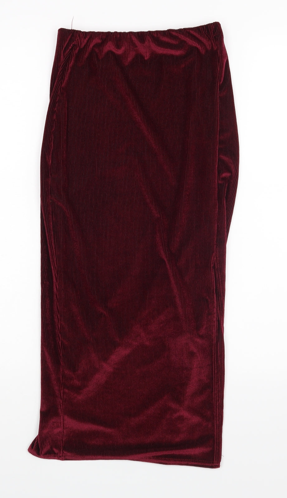Boohoo Womens Purple   Straight & Pencil Skirt Size 6