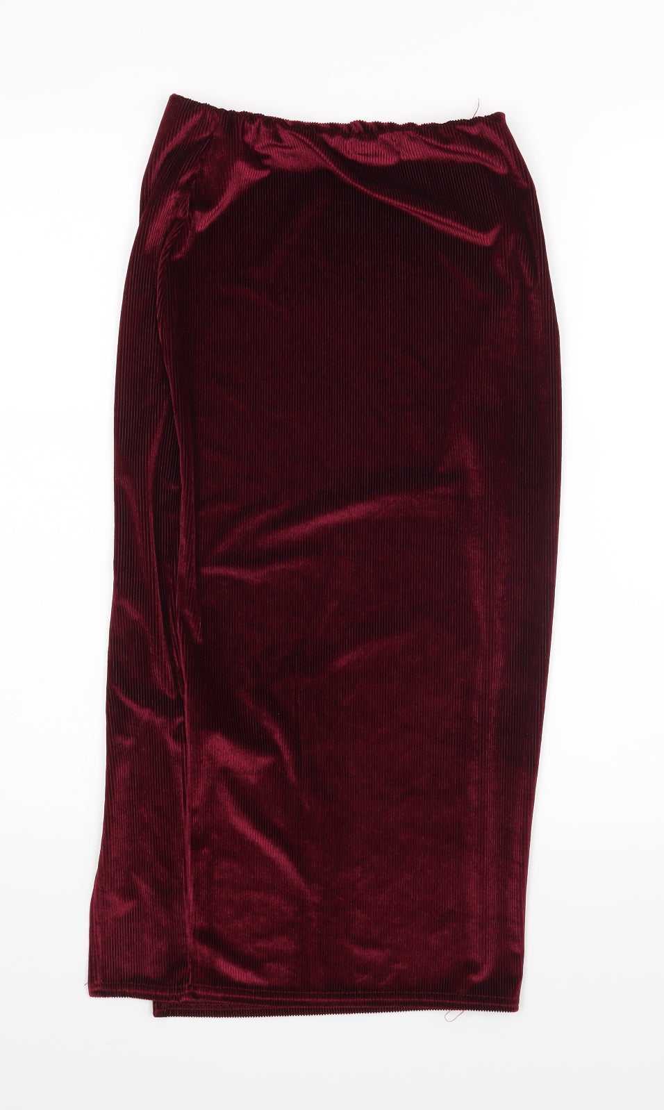 Boohoo Womens Purple   Straight & Pencil Skirt Size 6