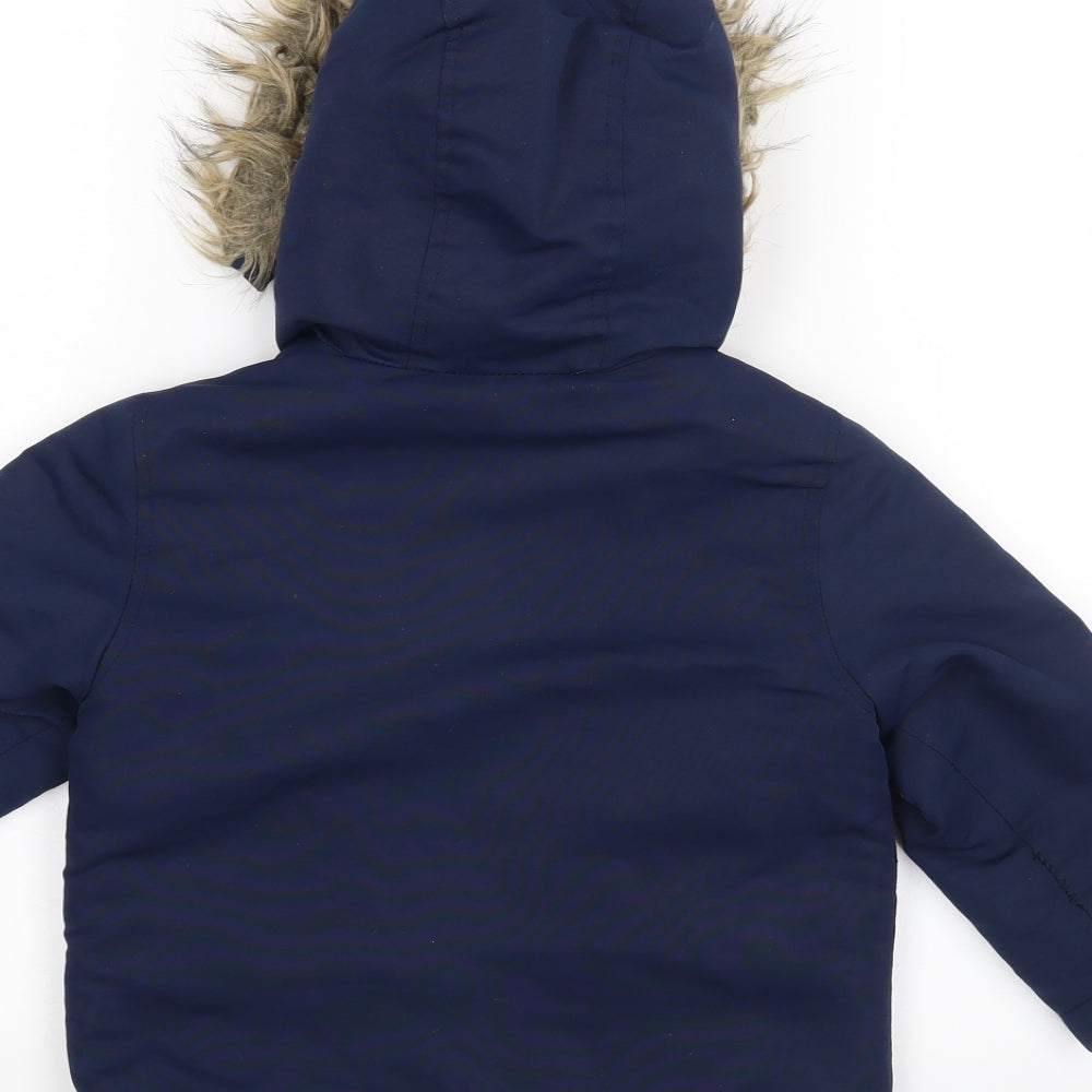 Primark Boys Blue   Jacket Coat Size 18-24 Months