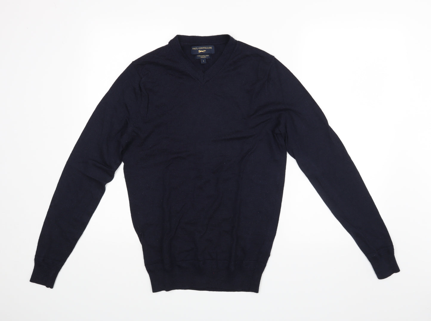 Paul Costelloe Mens Blue   Pullover Jumper Size S