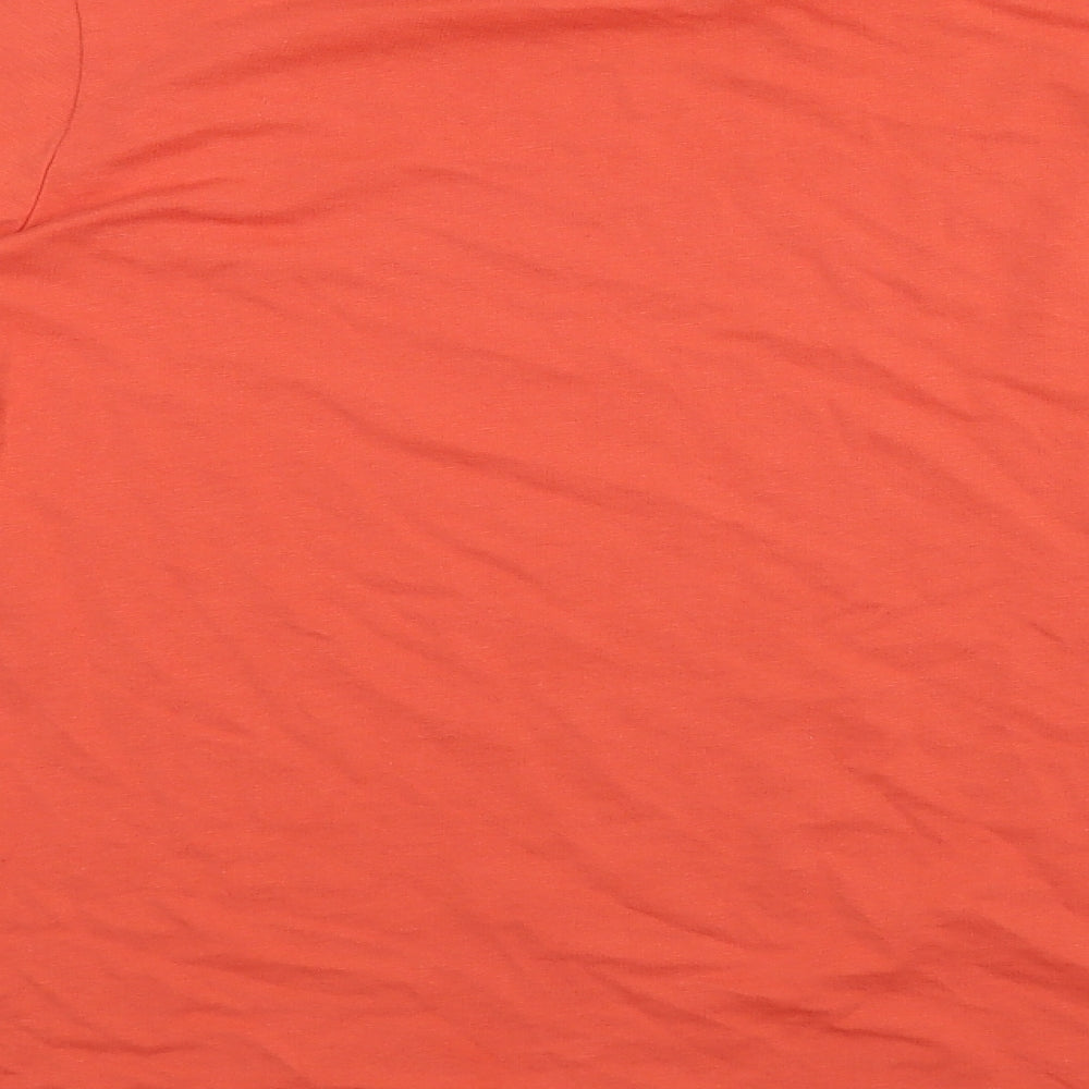 George Womens Orange   Basic T-Shirt Size 20