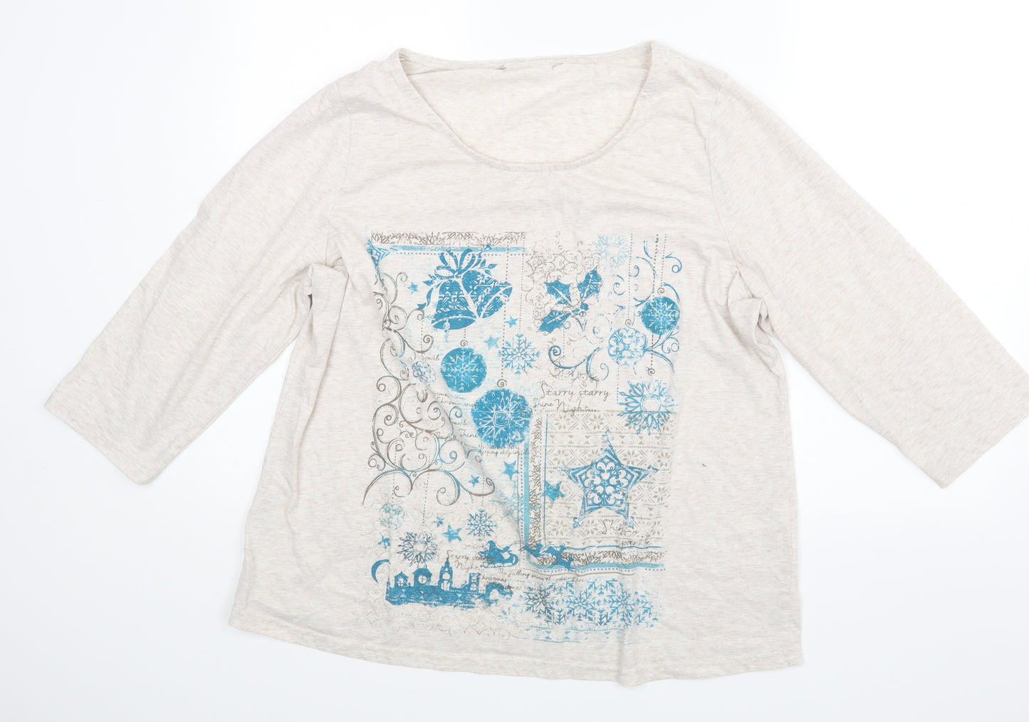 Preworn Womens  Paisley  Basic Blouse Size 20