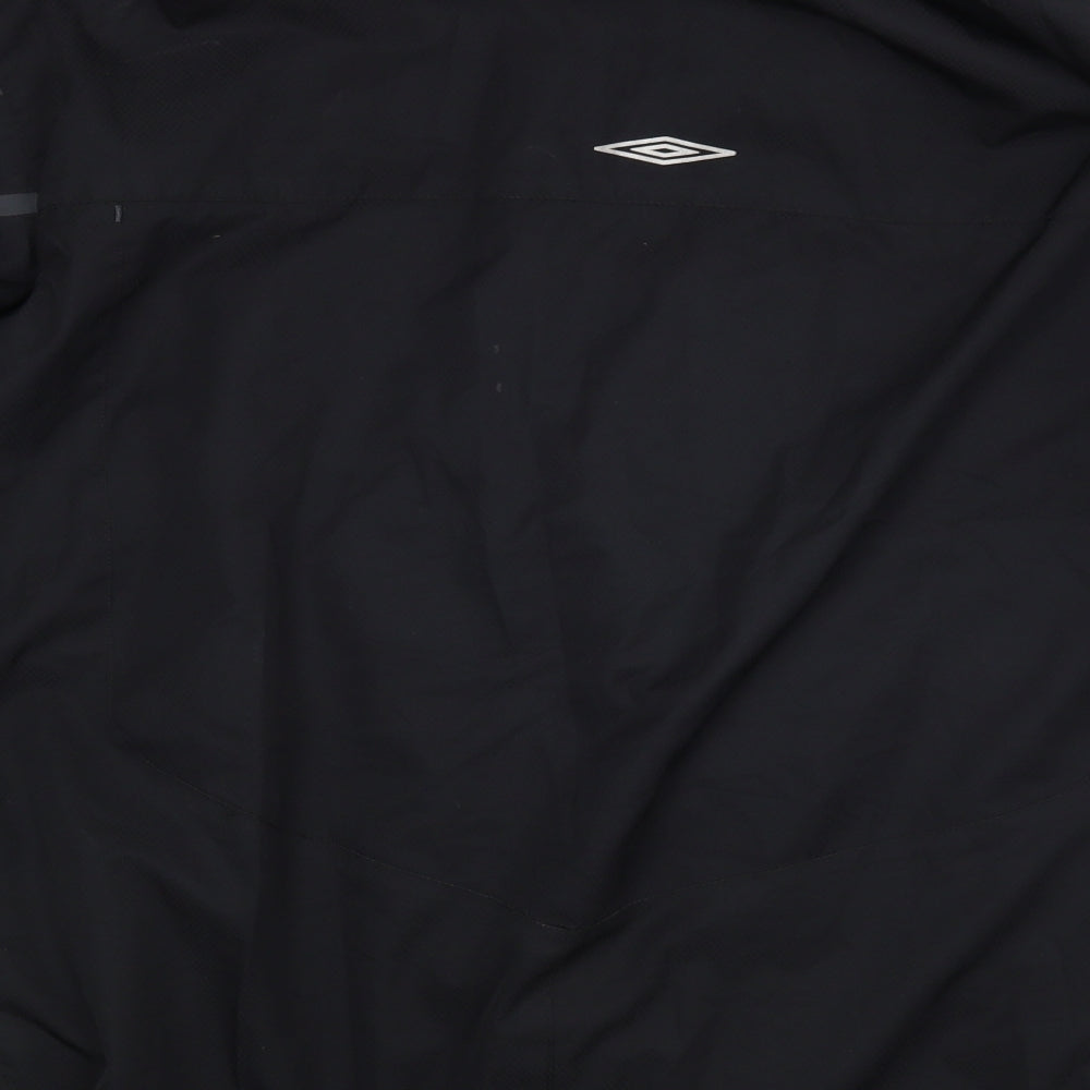 Umbro Mens Black   Jacket  Size M