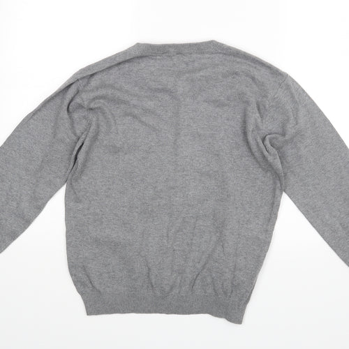 TU Girls Grey   Pullover Jumper Size 12 Years