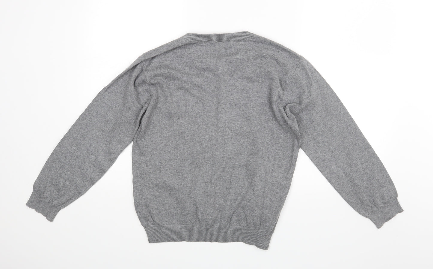 TU Girls Grey   Pullover Jumper Size 12 Years