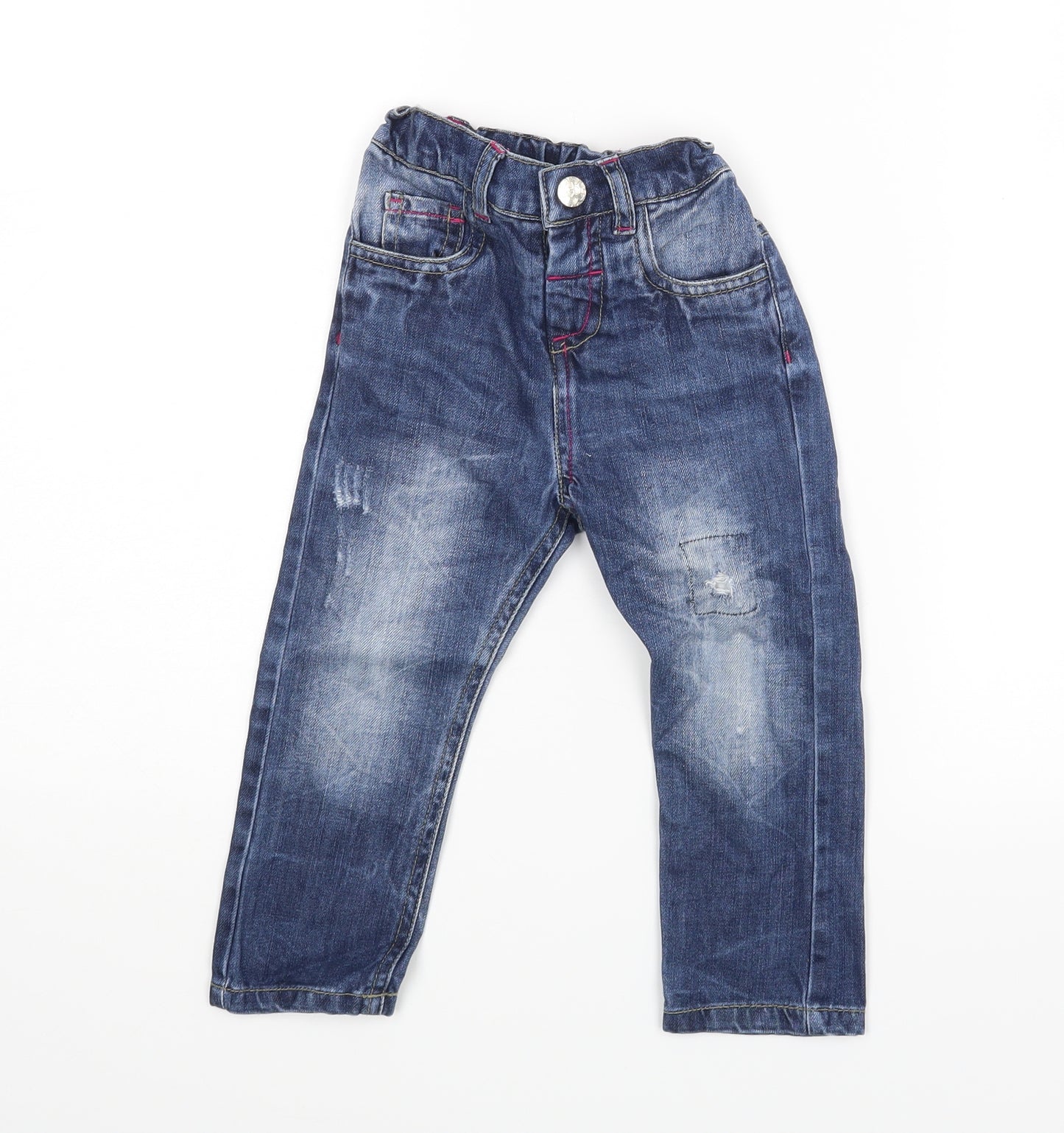 Young Dimention Girls Blue   Straight Jeans Size 2 Years