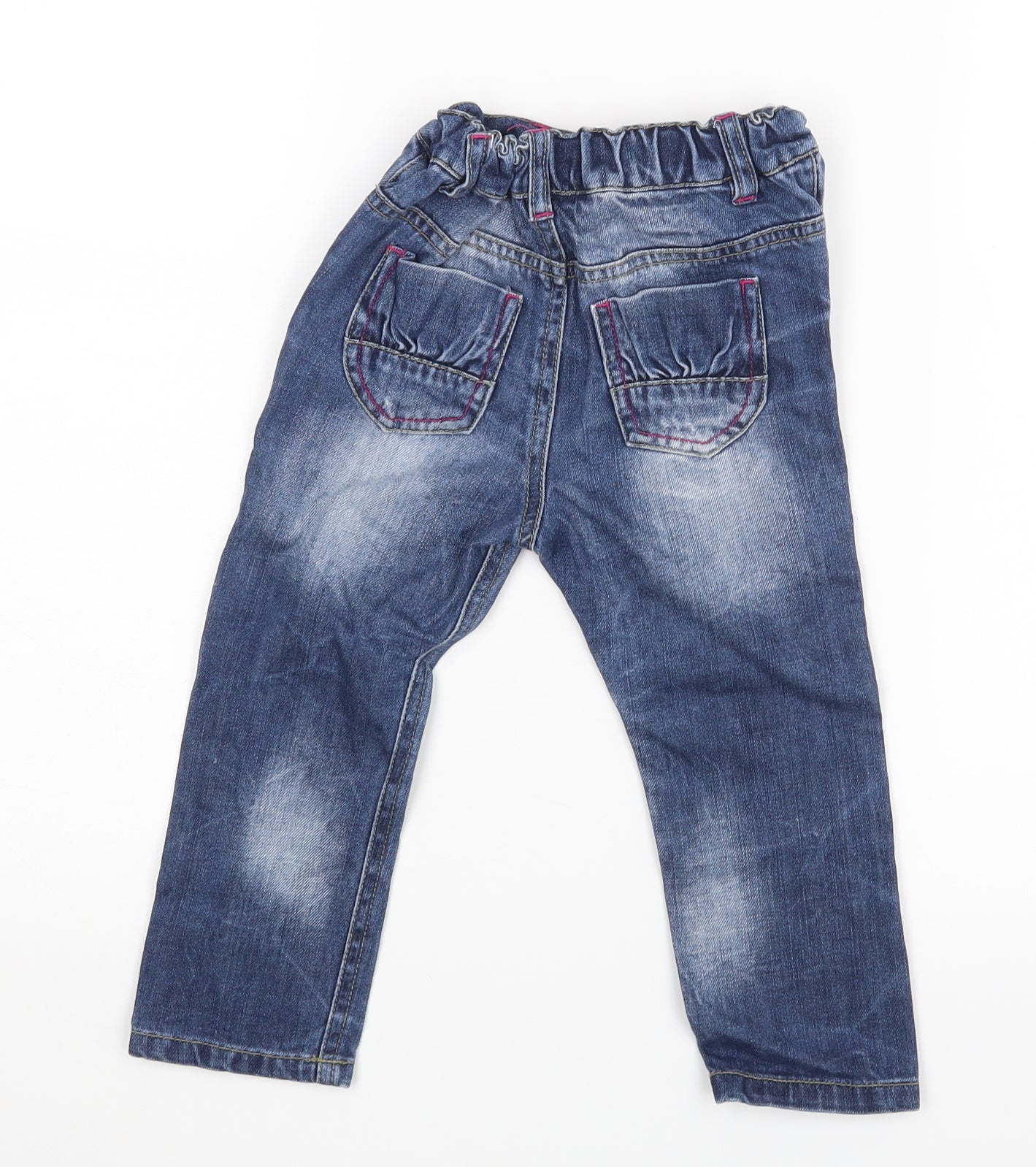 Young Dimention Girls Blue   Straight Jeans Size 2 Years