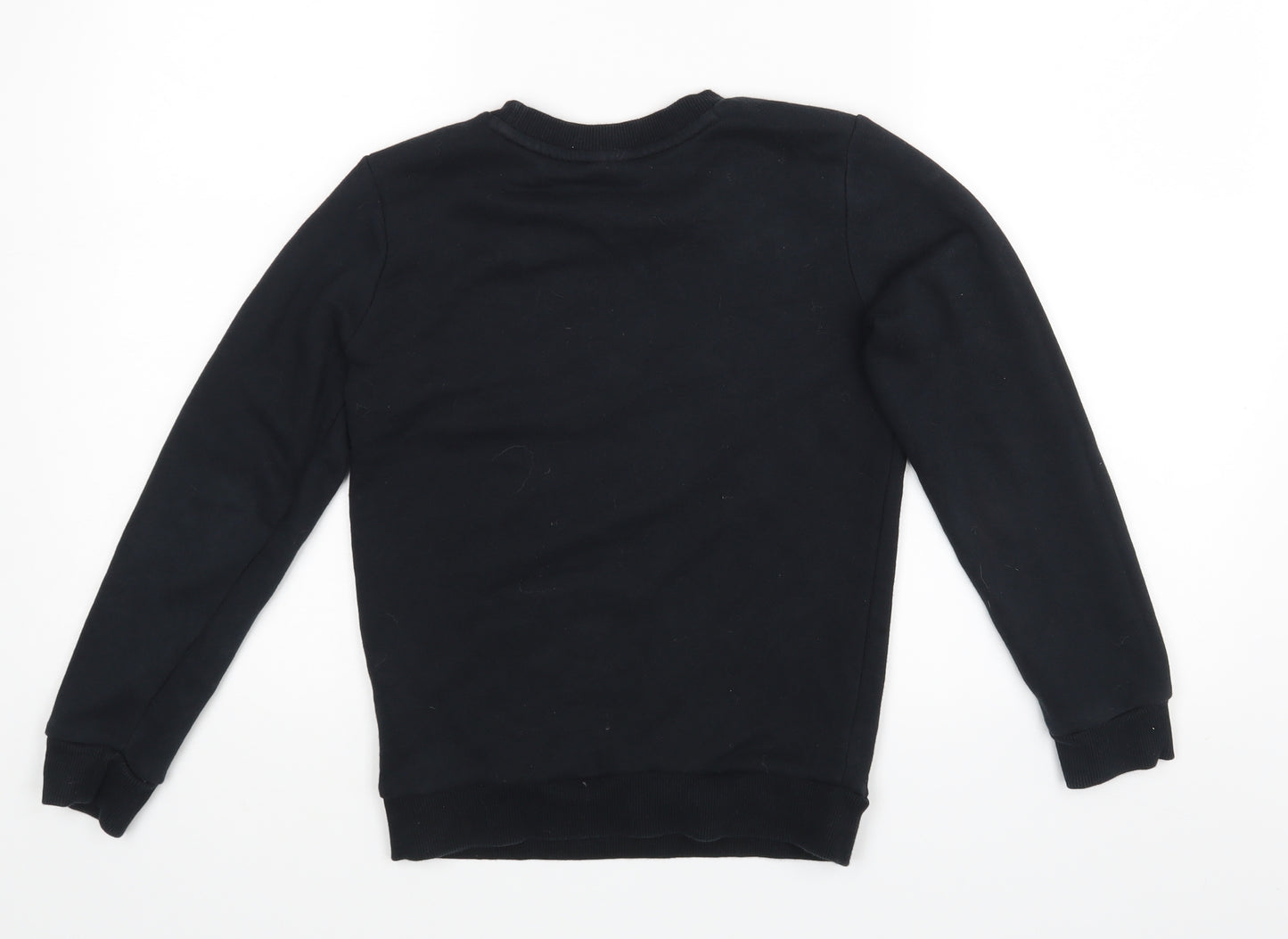 PUMA Boys Black   Pullover Jumper Size 9-10 Years