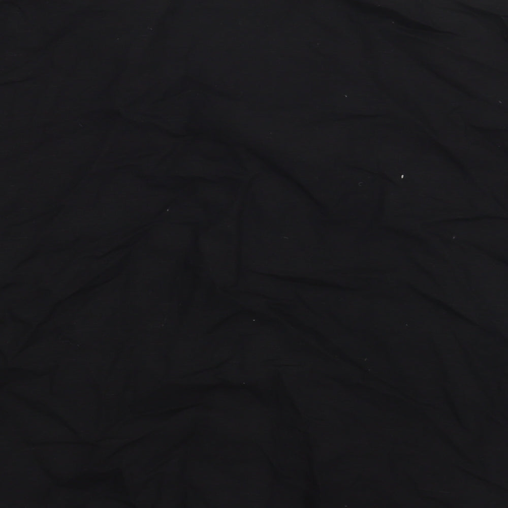 Uni Qlo Womens Black   Basic Blouse Size M