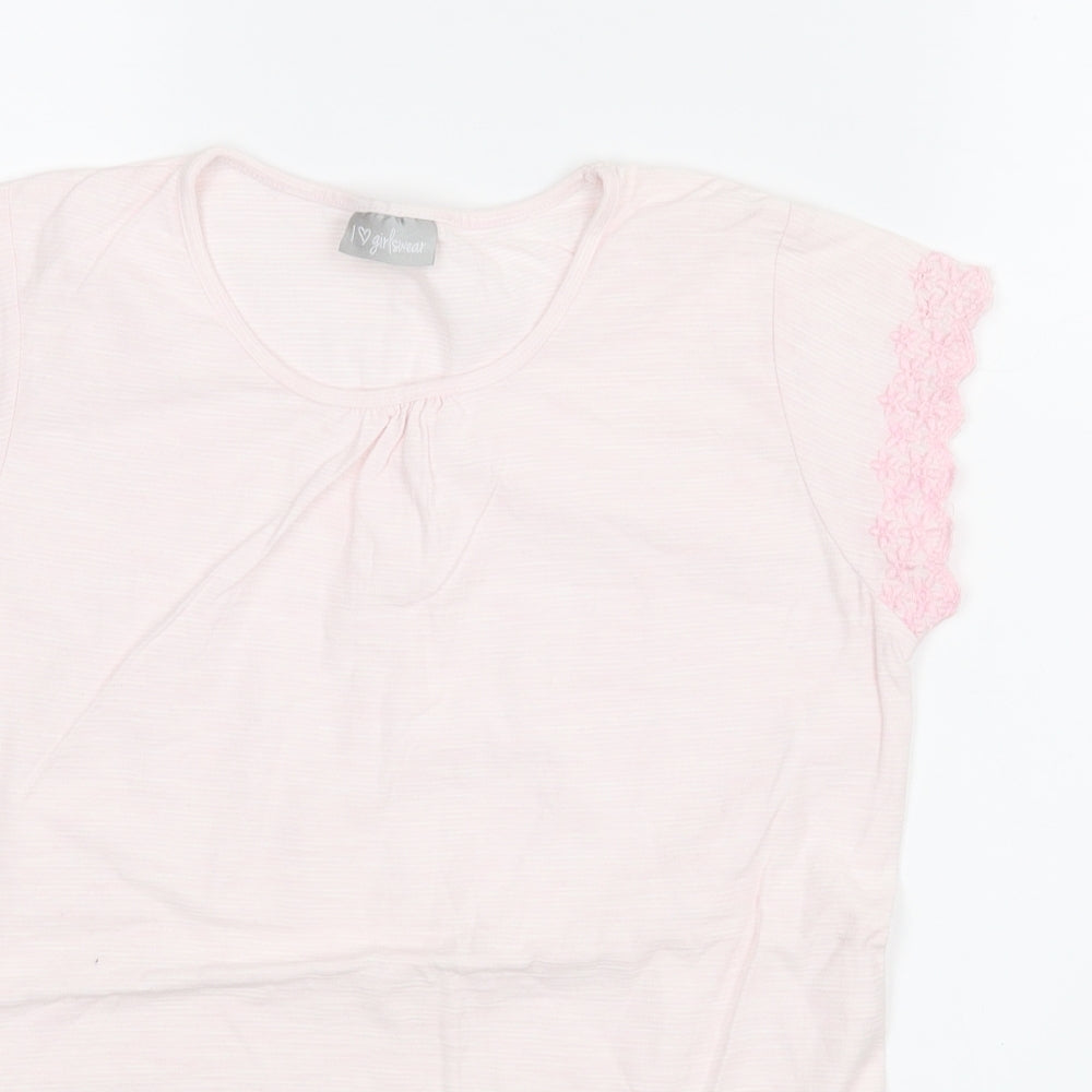 I Love Girlswear Girls Pink   Basic Blouse Size 12-13 Years