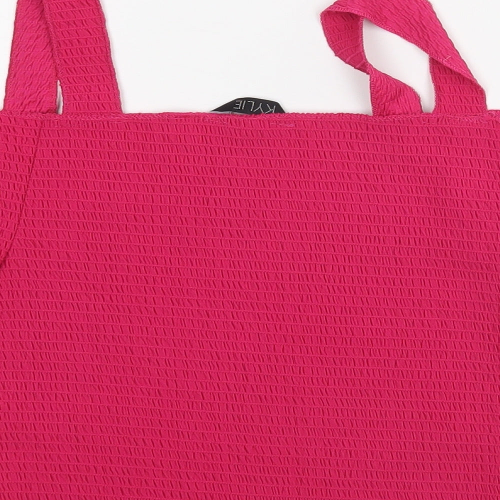 Kylie Girls Pink   Basic Blouse Size 13 Years