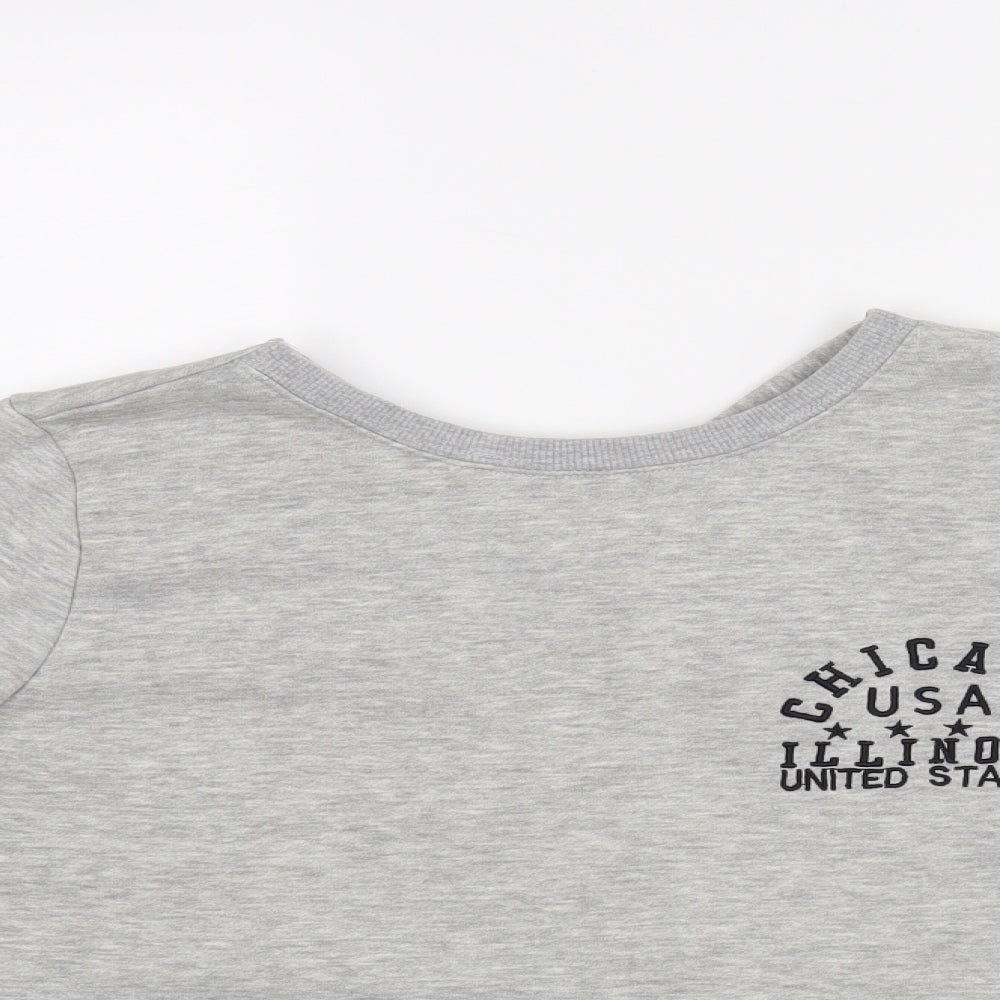 New Look Girls Grey   Pullover Jumper Size 12-13 Years