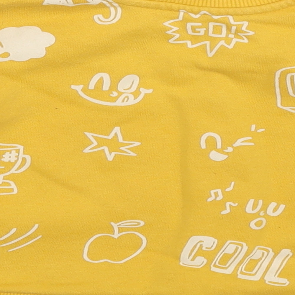 Primark Baby Yellow   Pullover Jumper Size 12-18 Months