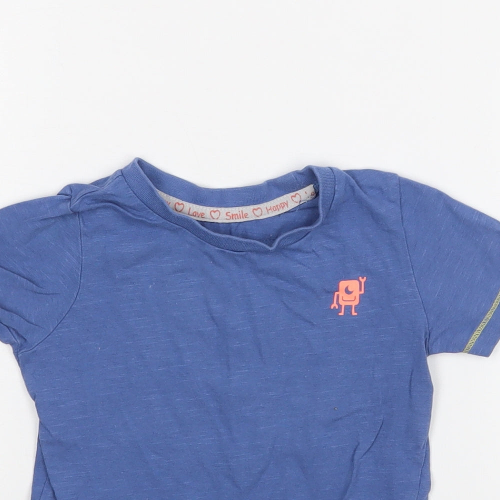 Primark Baby Blue   Basic T-Shirt Size 12-18 Months