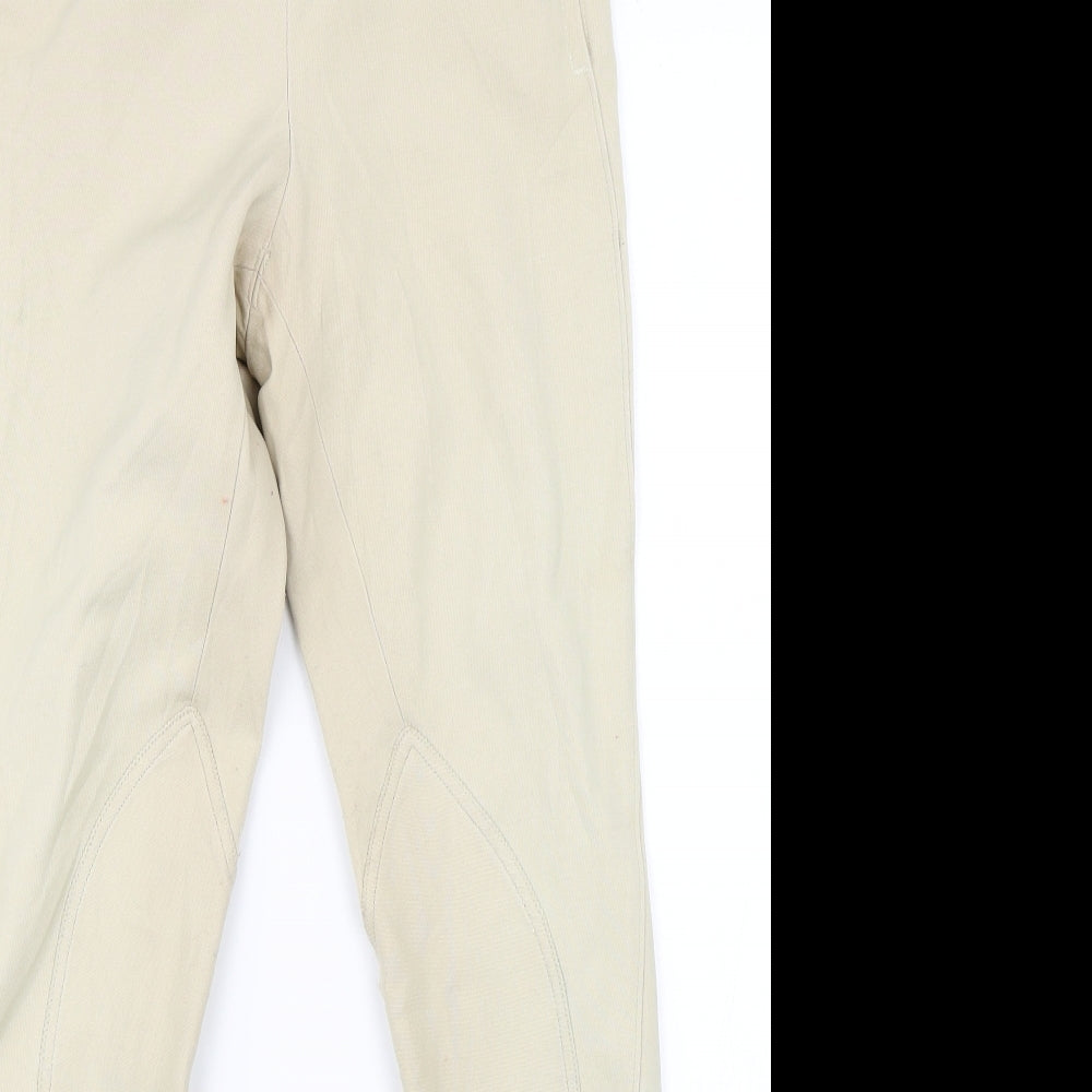 Preworn Womens Beige   Trousers  Size 23 in L29 in