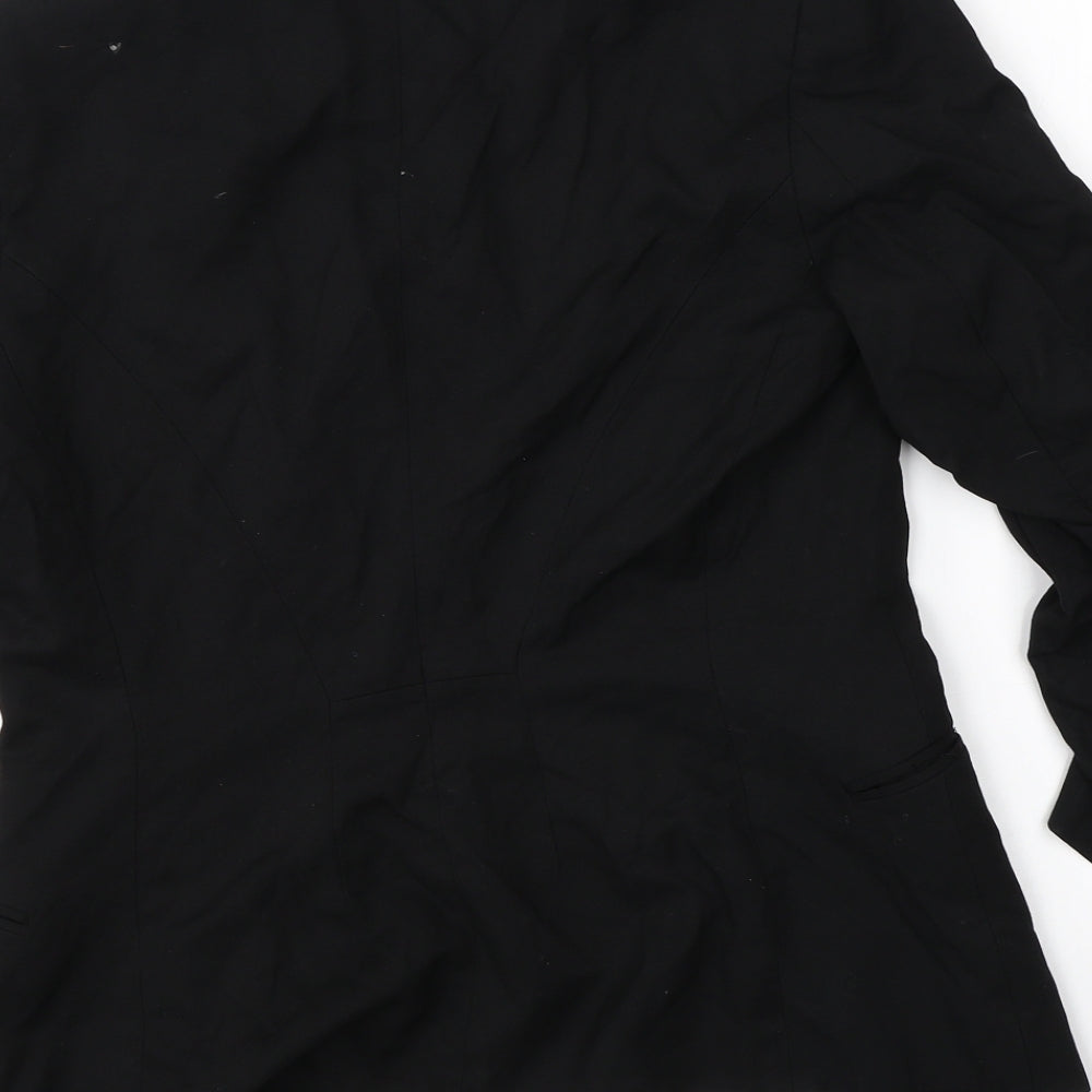 H&M Womens Black   Jacket Blazer Size 8