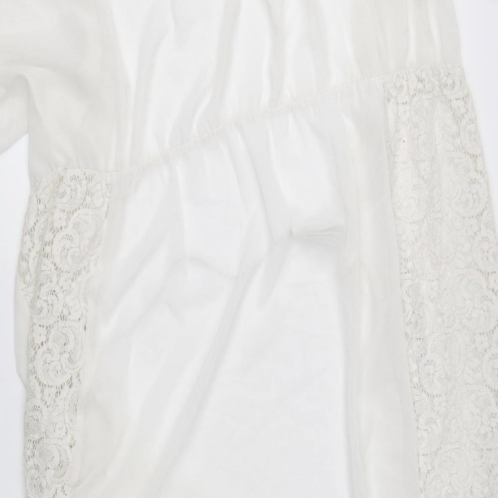 F&F Womens White    Robe Size XL