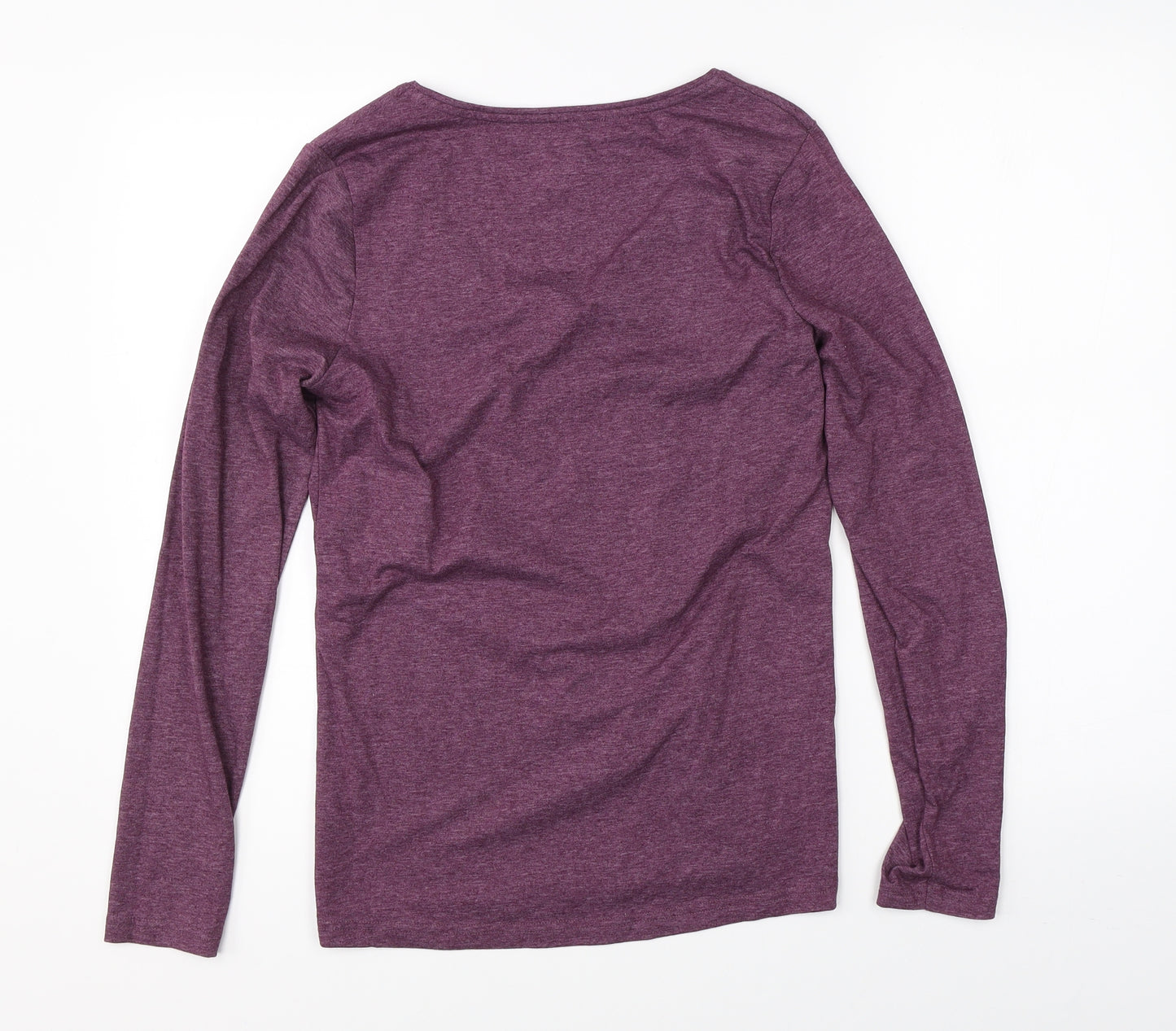 George Womens Purple   Basic T-Shirt Size 10