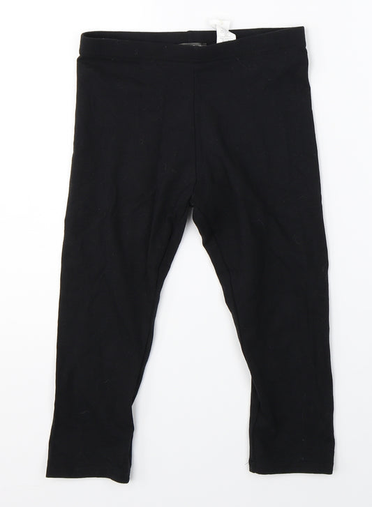 Primark Girls Black   Jogger Trousers Size 11-12 Years