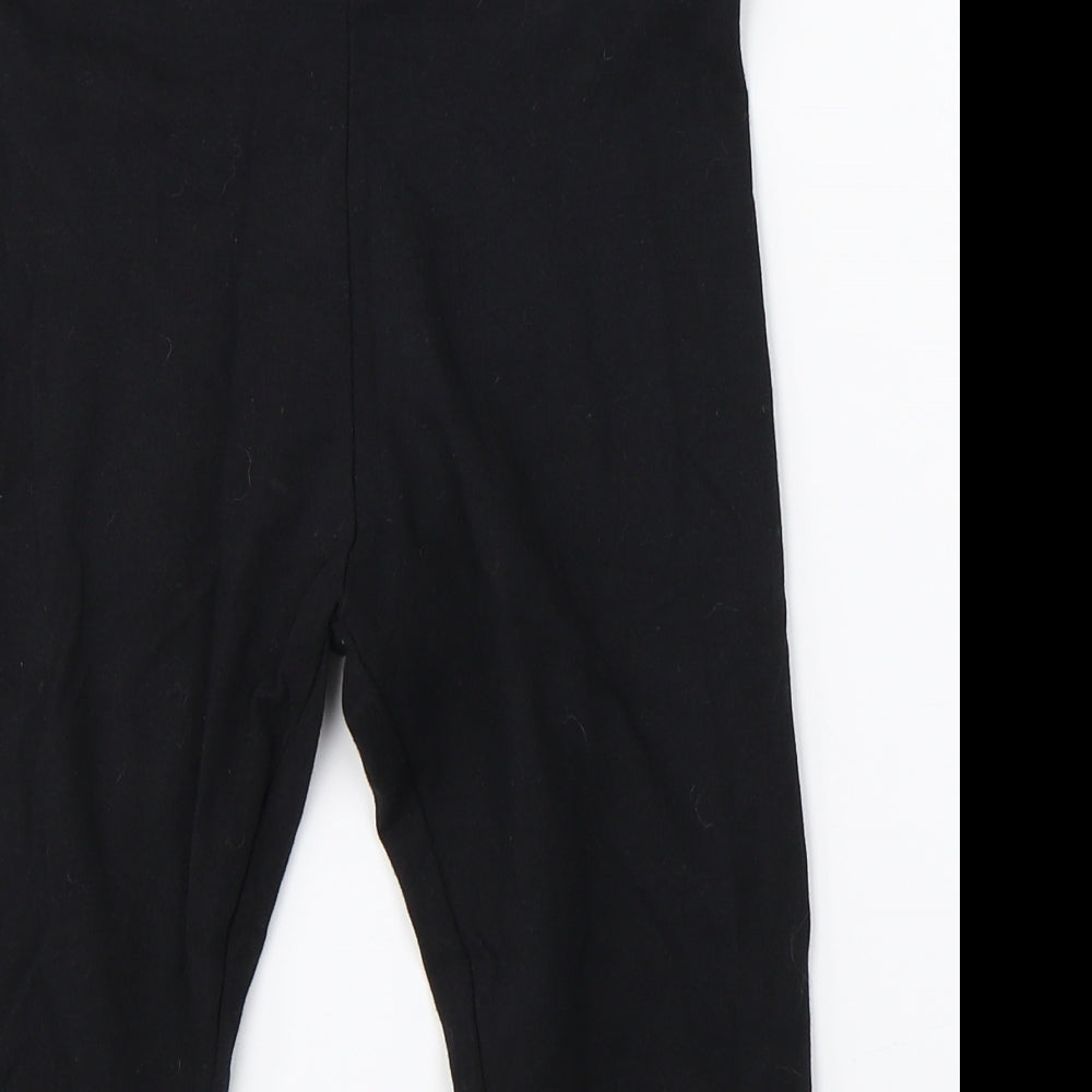 Primark Girls Black   Jogger Trousers Size 11-12 Years
