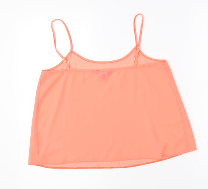 New Look Girls Orange   Basic Blouse Size 12-13 Years