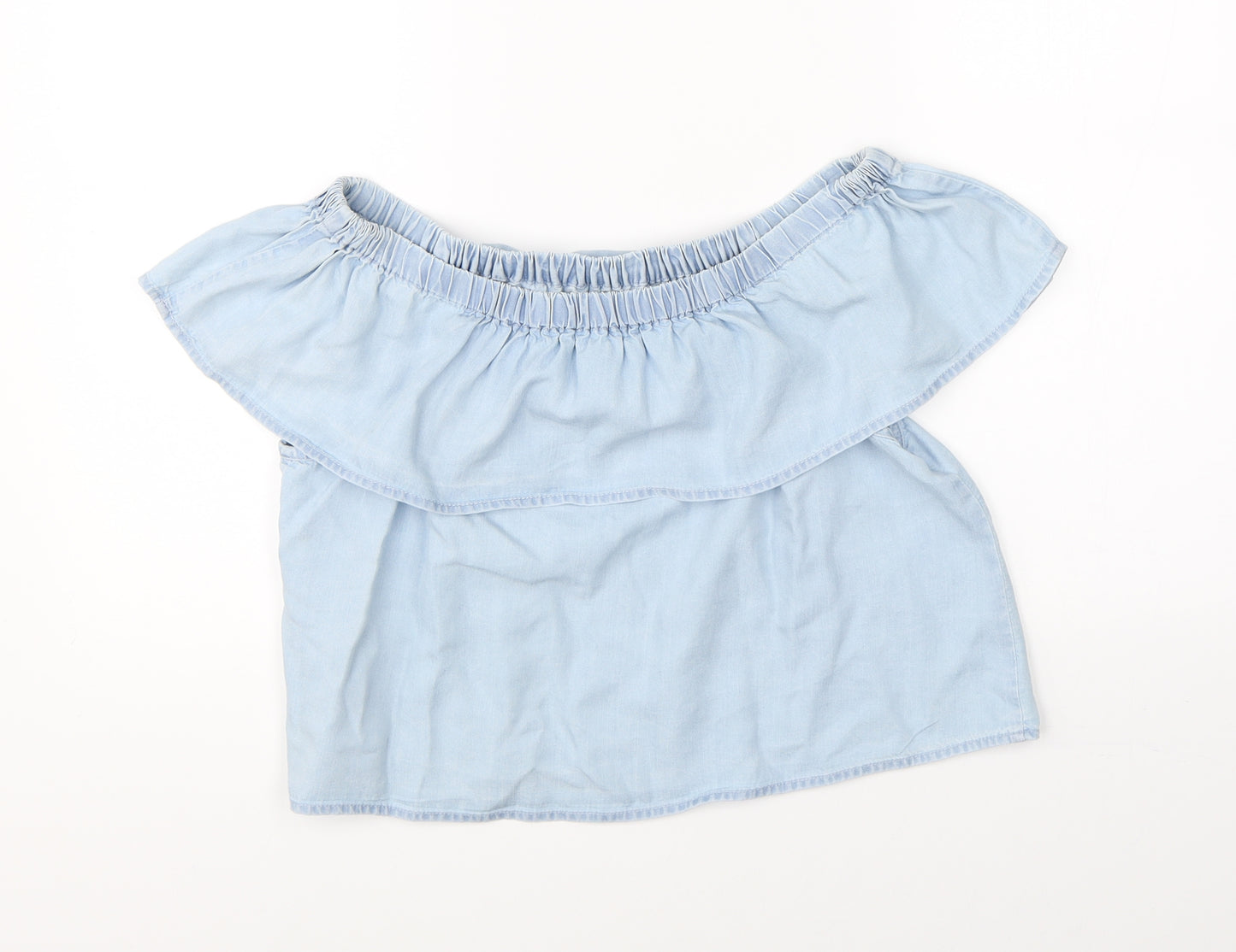 New Look Girls Blue   Basic Blouse Size 13 Years