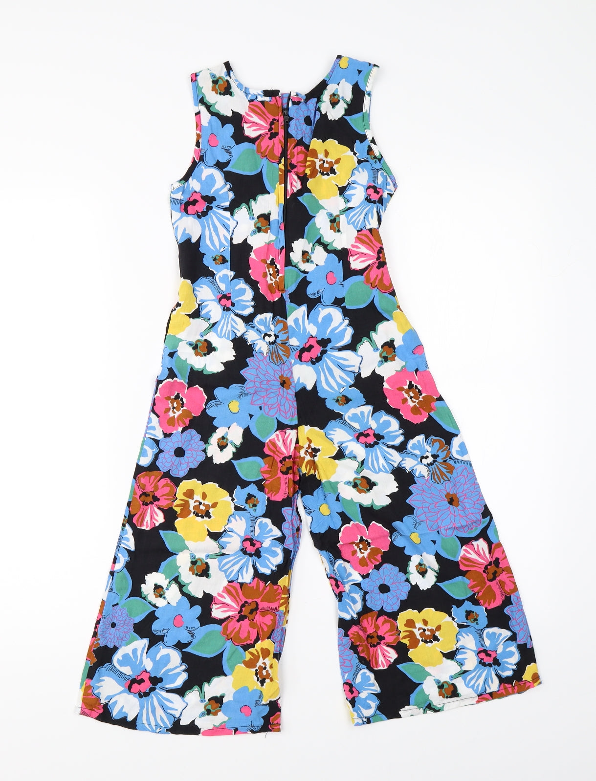 TU Girls Multicoloured Floral  Jumpsuit One-Piece Size 6-7 Years