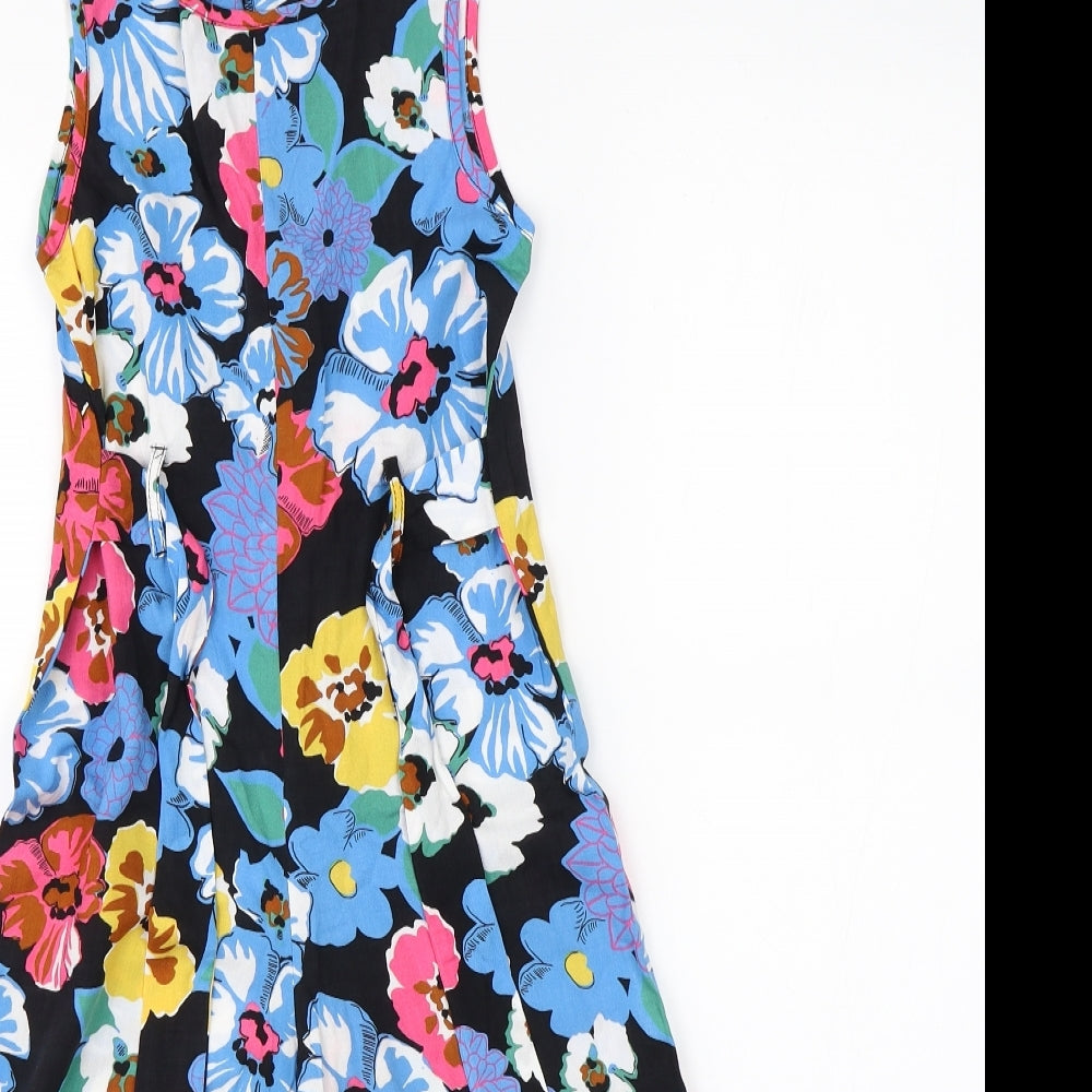 TU Girls Multicoloured Floral  Jumpsuit One-Piece Size 6-7 Years