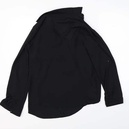 Select Womens Black   Basic Blouse Size 6