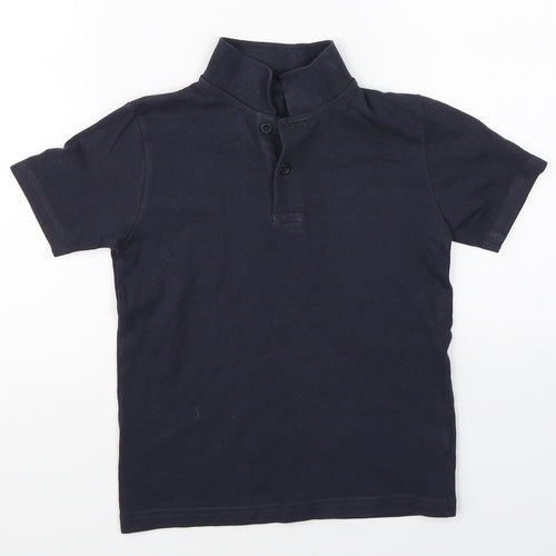 TU Boys Blue   Basic Polo Size 6 Years