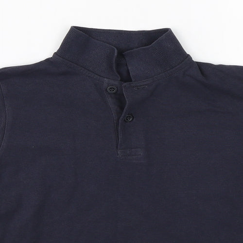 TU Boys Blue   Basic Polo Size 6 Years