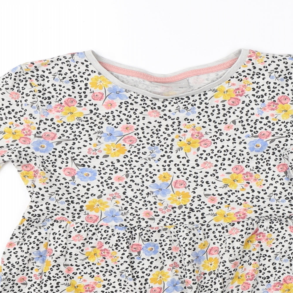 I Love Girls Wear Girls Multicoloured Floral  Shift  Size 7 Years