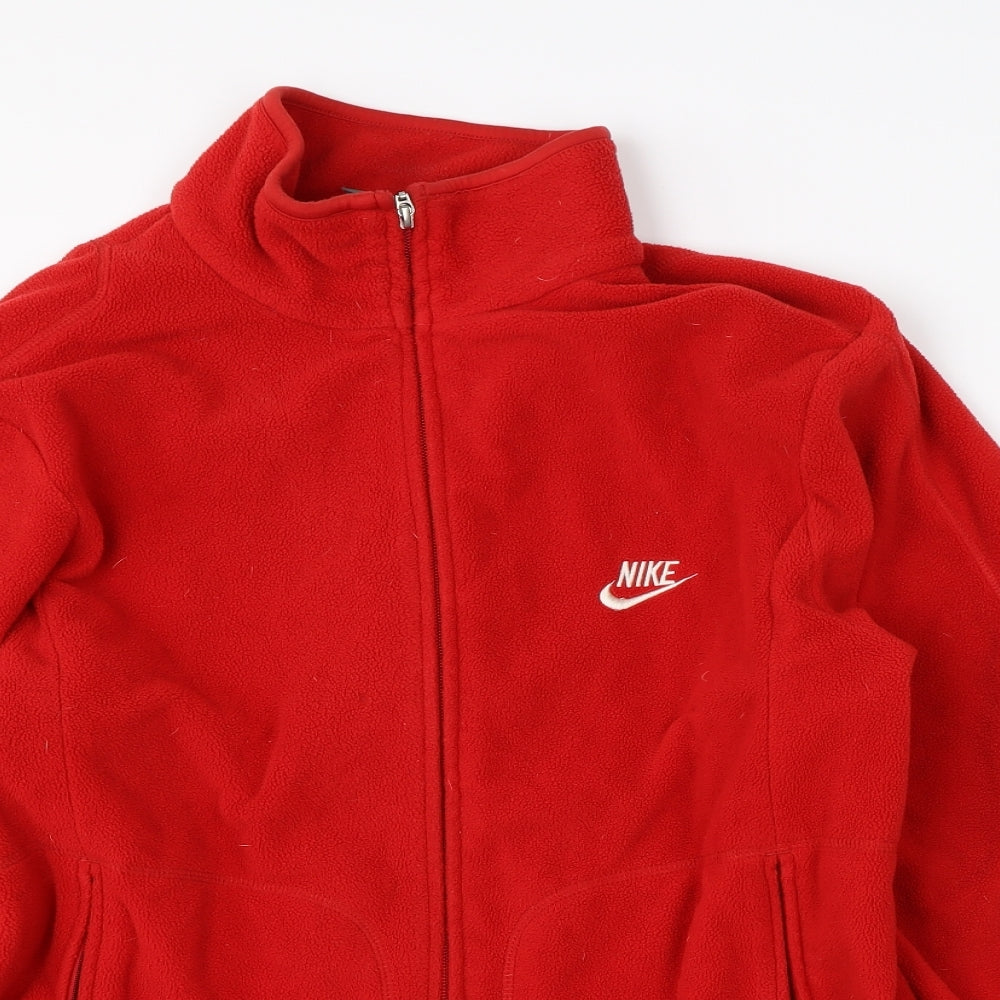 Nike Mens Red   Full Zip Jumper Size L  - nike