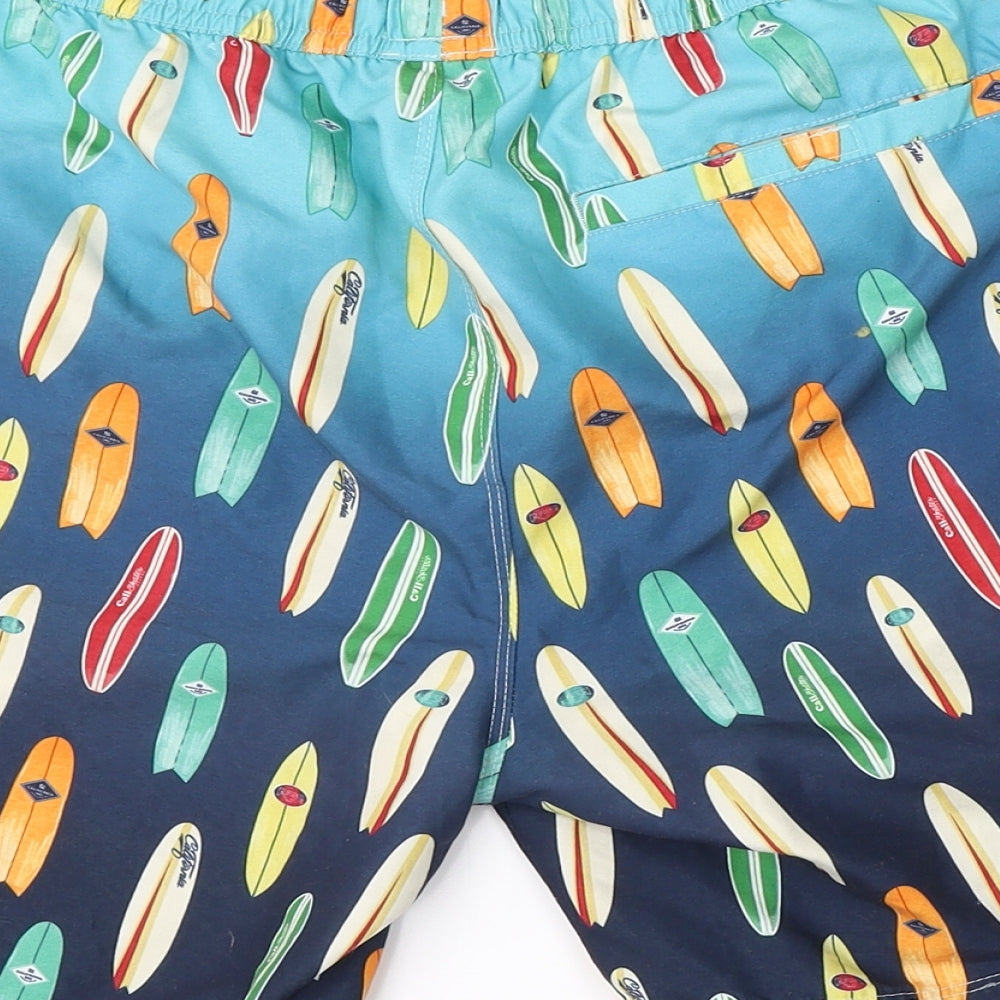 NEXT Mens Blue   Athletic Shorts Size S - swim beach