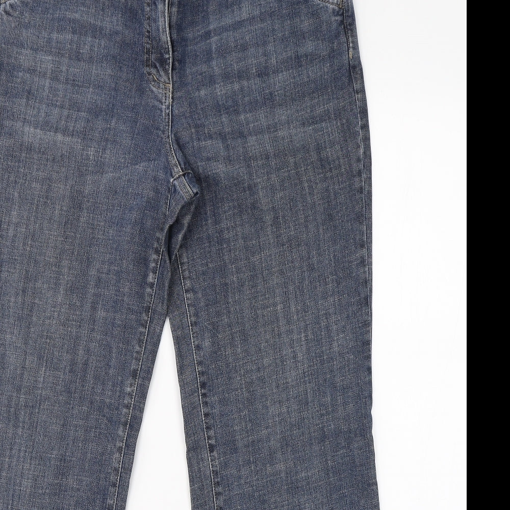 Principles Womens Blue  Denim Straight Jeans Size 14 L30 in