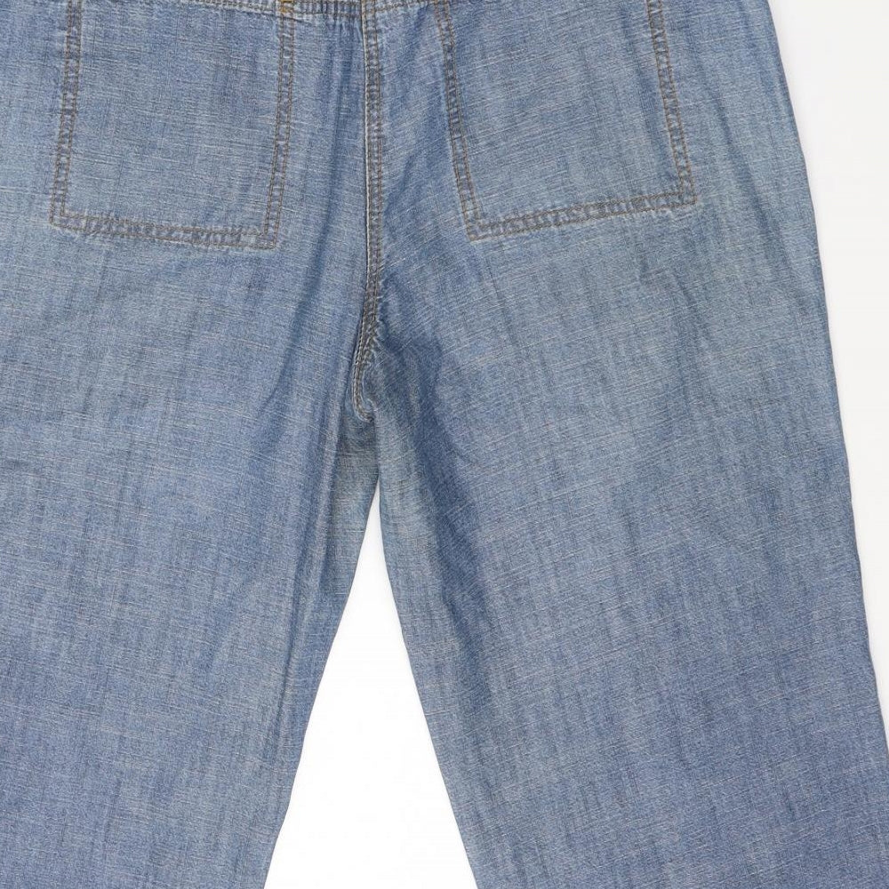 NEXT Womens Blue   Cargo Shorts Size 14