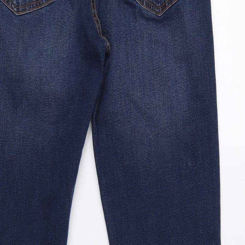 & Denim Mens Blue  Denim Skinny Jeans Size 34 L30 in