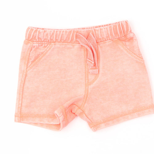 Fred & Flo Baby Orange   Cropped Trousers Size 3-6 Months  - Shorts