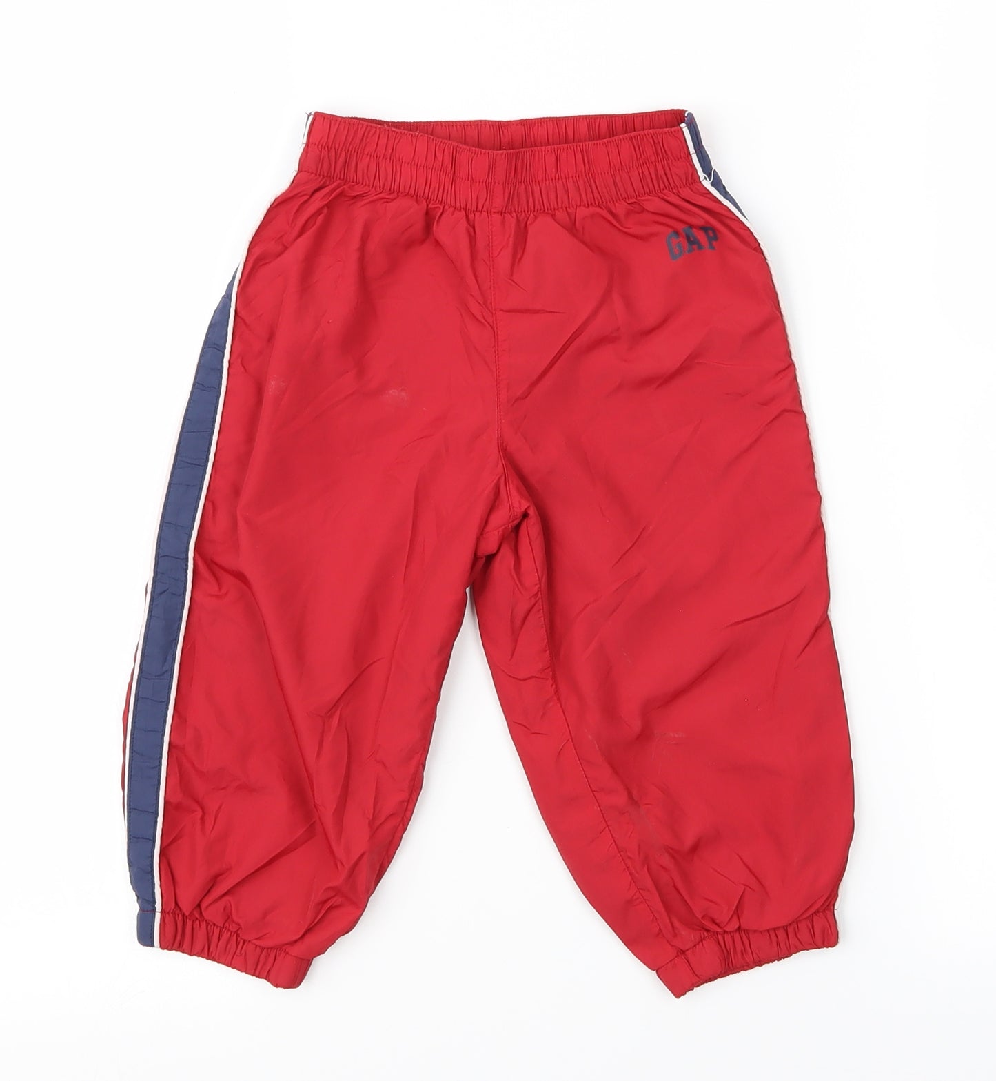 Gap Baby Boys Red   Jogger Trousers Size 2 Years