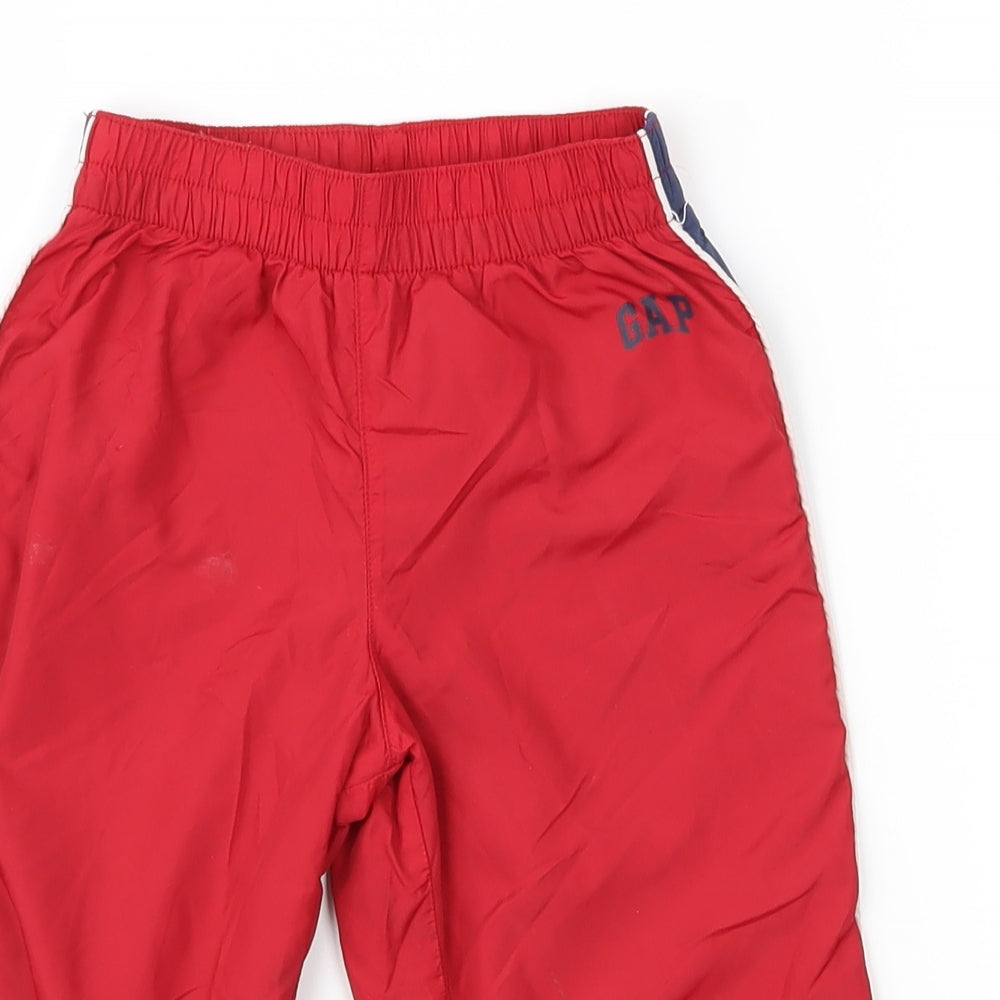 Gap Baby Boys Red   Jogger Trousers Size 2 Years