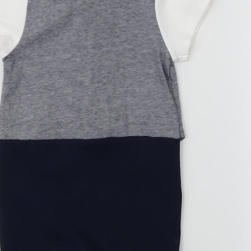 NEXT Boys Blue   Bodysuit Outfit/Set Size 3-6 Months  - Formal